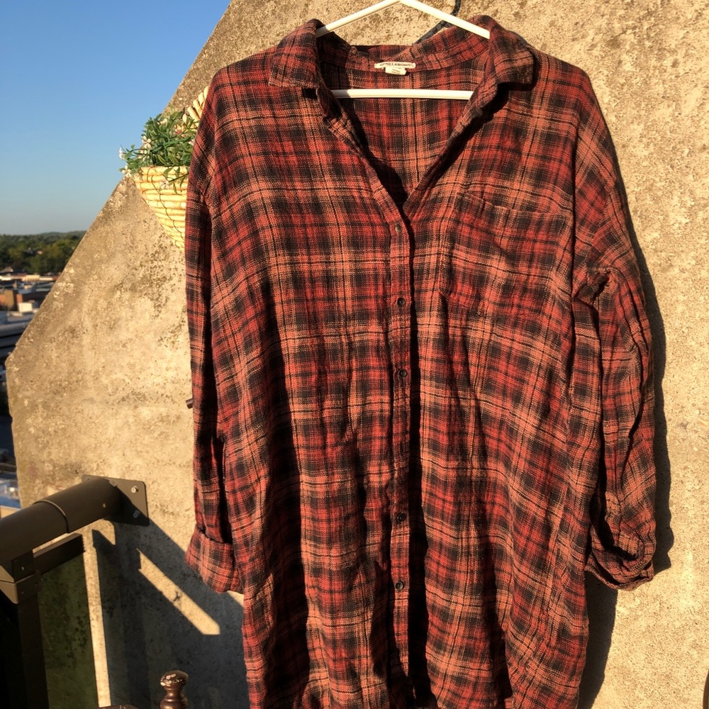 BILLABONG Flannel Dress